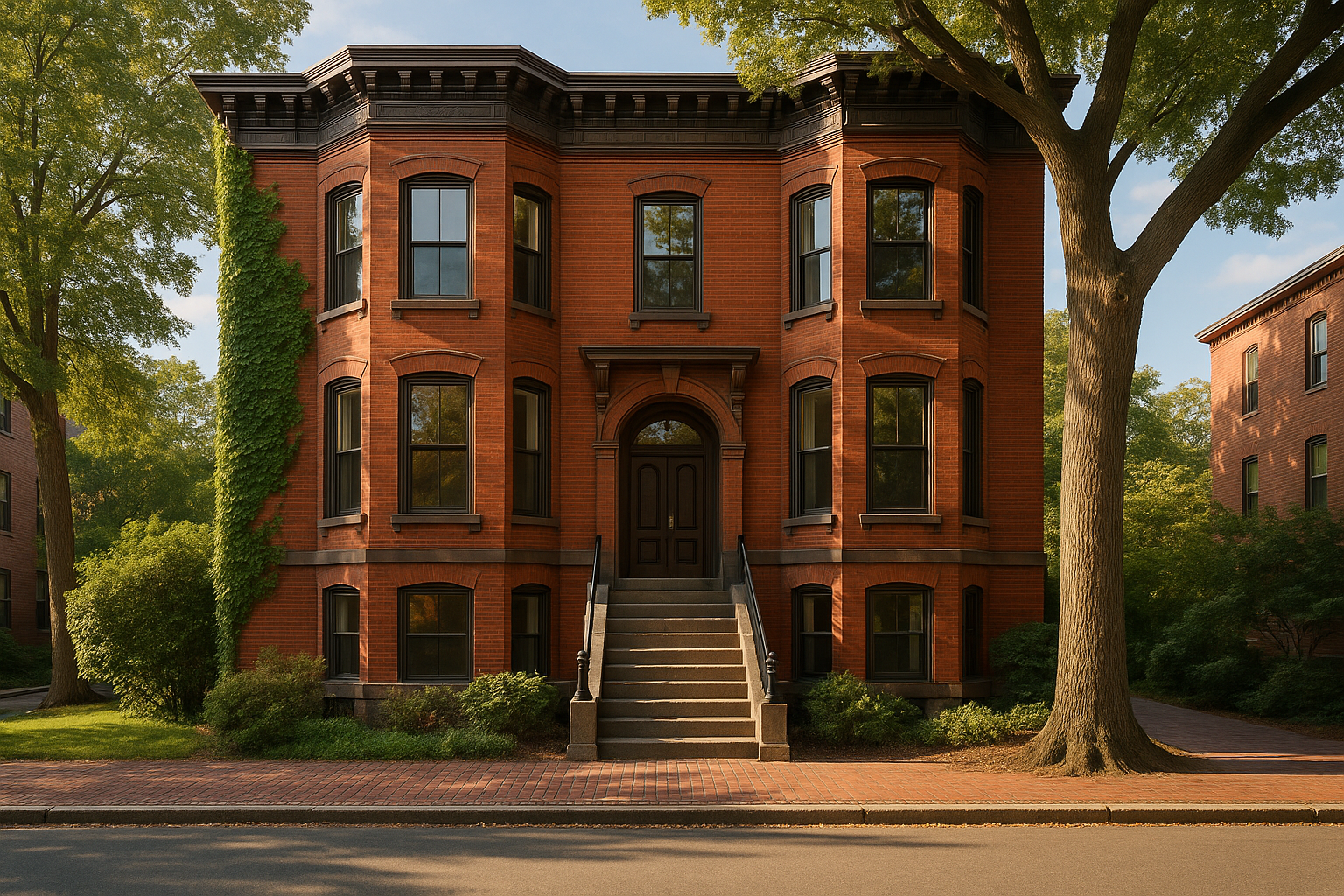 1BR rental in Cambridge — Cambridgeport Brownstone — Garden 1BR