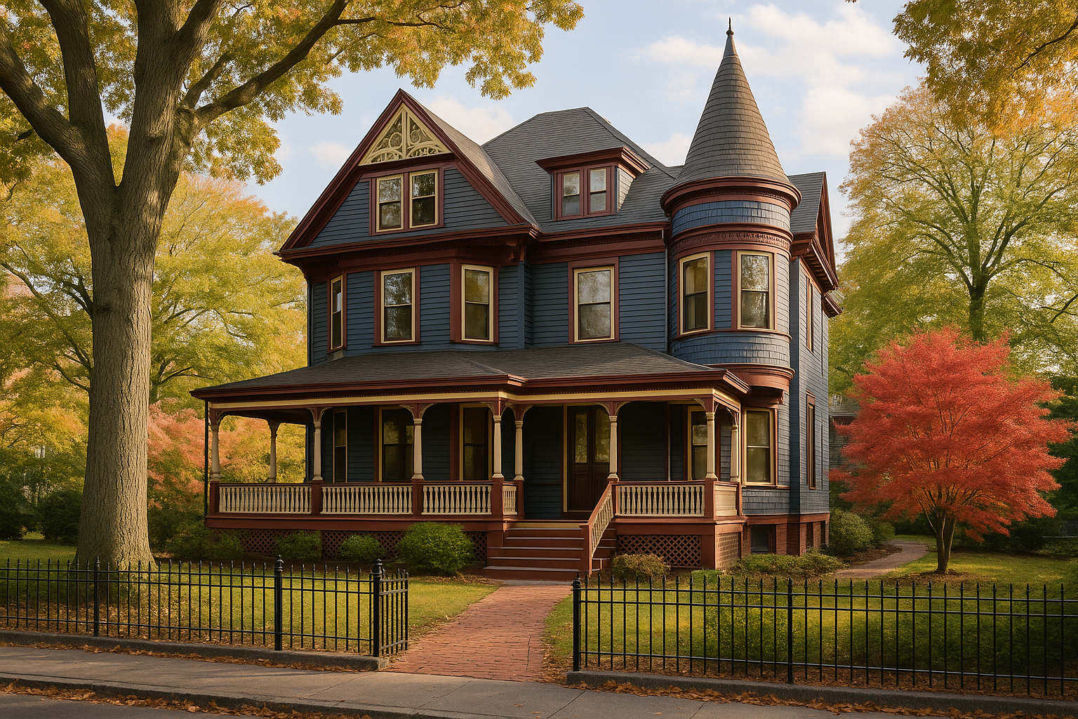 3BR rental in Brookline — Brookline Victorian — 3BR top floor